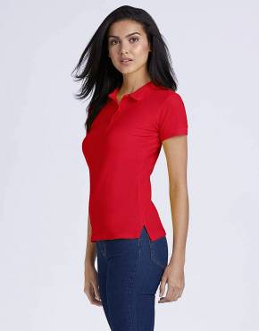 Premium Cotton Ladies' Double Piqué Polo