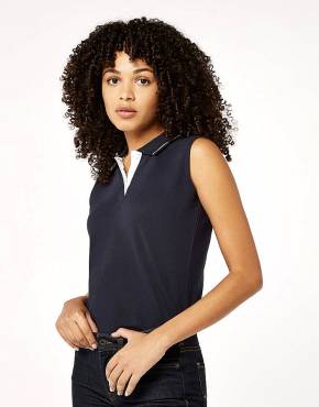 Women's Classic Fit Sleeveless Polo