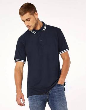 Classic Fit Tipped Collar Polo