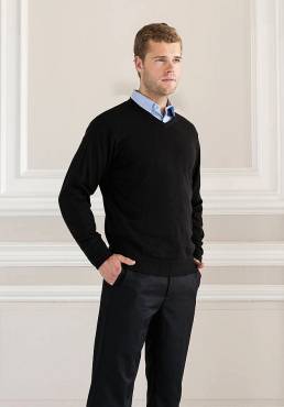 RUSSELL V-Neck Knit Pullover ΑΝΤΡΙΚΟ