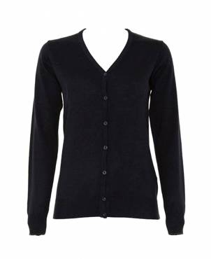 KUSTOM KIT Women's Arundel V-Neck Cardigan ΓΥΝΑΙΚΕΙΟ ΜΠΛΕ ΣΚΟΥΡΟ