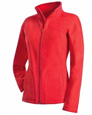 Stedman Active Fleece Jacket Women ΓΥΝΑΙΚΕΙΟ ΚΟΚΚΙΝΟ